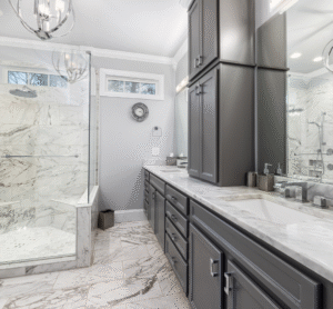 Modern bathroom after full renovation by QualyPlus
